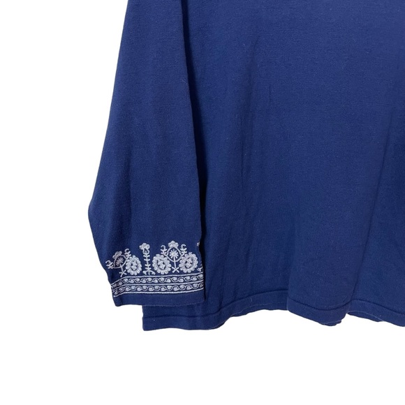 Cynthia Rowley Woman Ornate Heavily Embroidered Button Down Cotton Cardigan 3XL - Picture 12 of 16